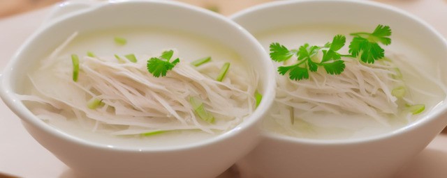 萝卜丝汤的做法大全家常