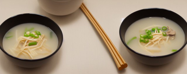 金针菇汤的简单做法