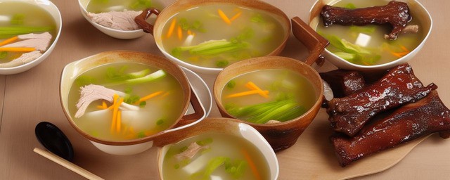 板栗苦瓜排骨汤的做法