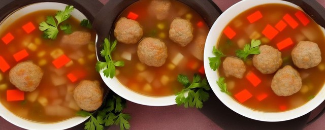 汽锅肉丸汤的做法