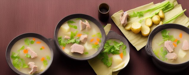 土豆苦瓜排骨汤的做法