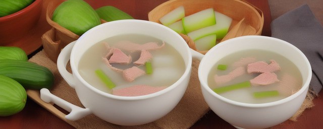 瘦肉薏米冬瓜汤的做法