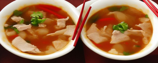 酸辣肉皮汤的家常做法