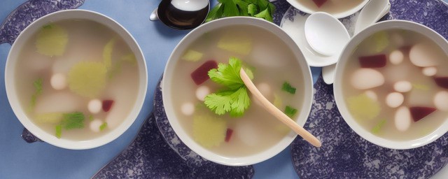 清真菱角汤的做法