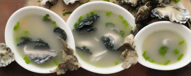 紫菜海蛎汤的做法