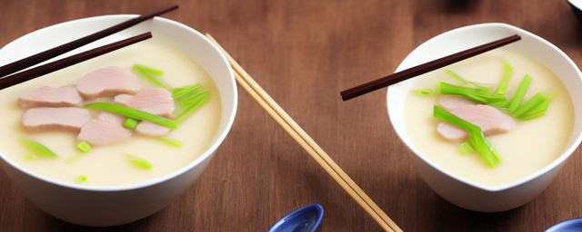 莲藕汤肉片的做法