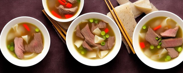 酸笋牛腩汤的做法