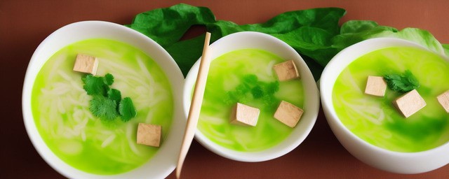 青蛾豆腐汤的做法