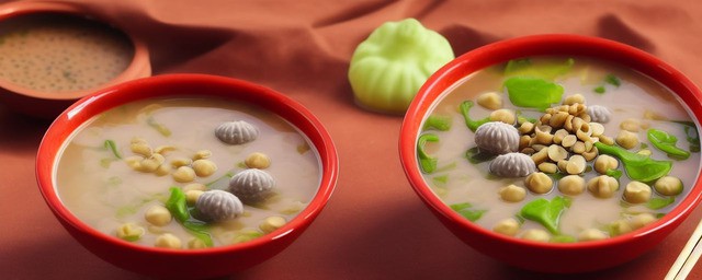 莲子肉饼汤的做法