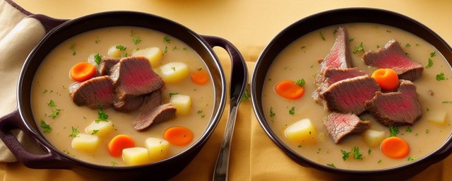 牛腩炖土豆汤的做法