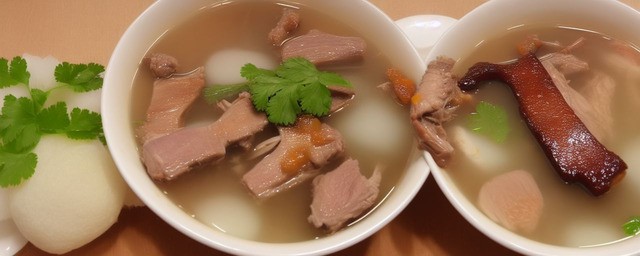 龙眼排骨汤的做法