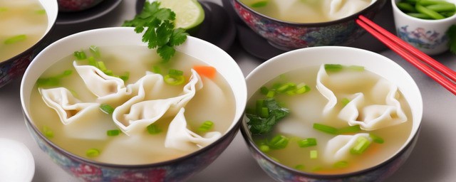 馄饨汤汁的做法