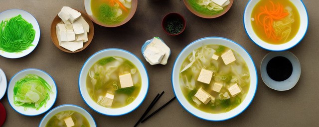 海带白菜豆腐汤的做法