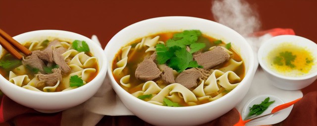 羊肉面片儿汤的做法