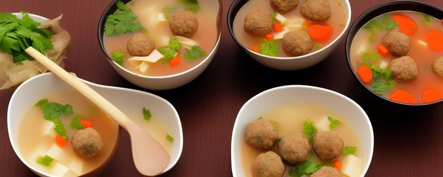 豆腐羊肉丸子汤的做法