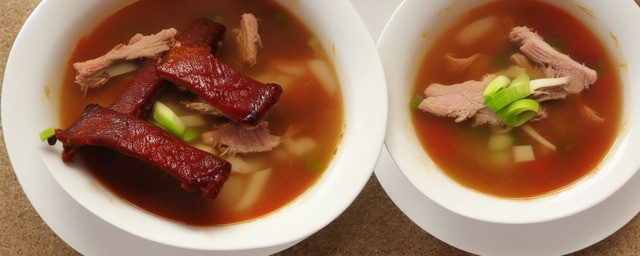 清饨排骨汤的做法大全