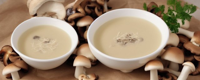 菌菇筒骨汤的做法