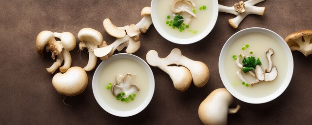 松茸蘑菇汤的做法