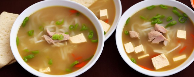 猪肉豆腐汤的做法