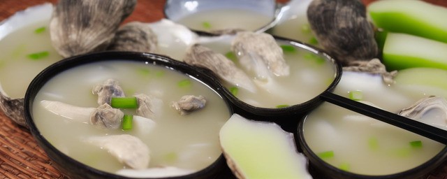 冬瓜牡蛎汤的做法