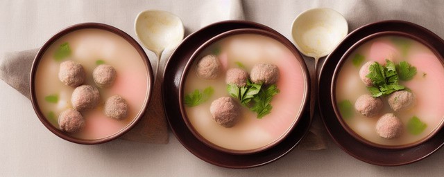 萝卜肉丸汤的做法大全