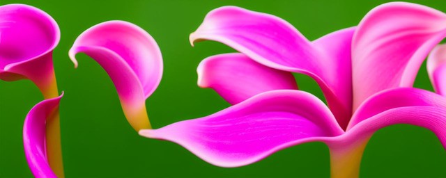 粉色马蹄莲花语