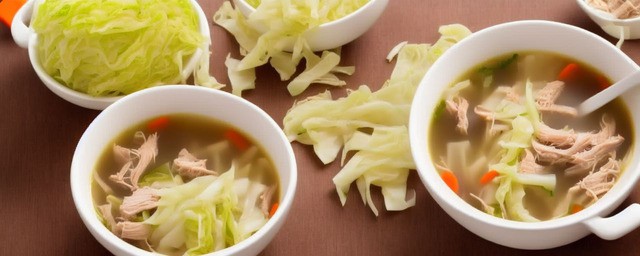 白菜肉丝汤的做法