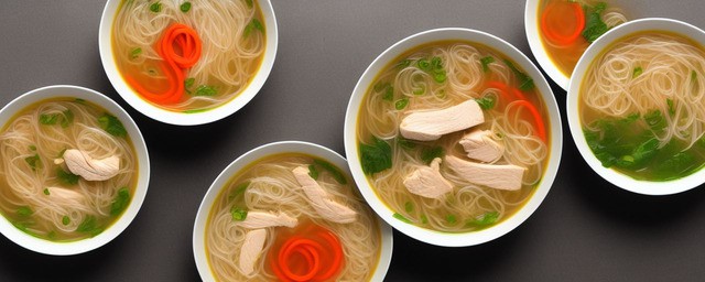 鸡肉粉丝豆腐汤的做法
