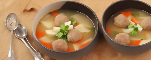 百合雪梨肉丸汤的做法