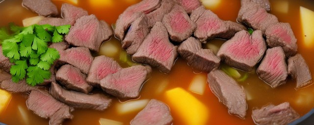 酸汤煮牛肉的做法