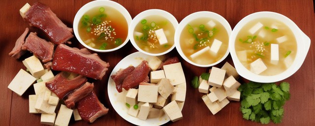 冬瓜排骨汤豆腐的做法