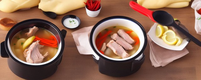 电压锅顿排骨汤的做法