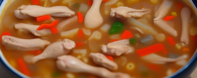 鸡脚眉豆汤的做法大全