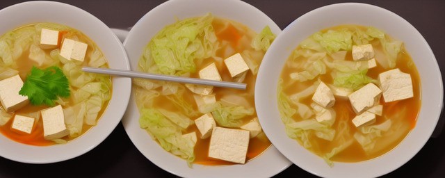 白菜豆腐汤的简单做法