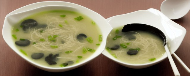 紫菜香菇汤的做法