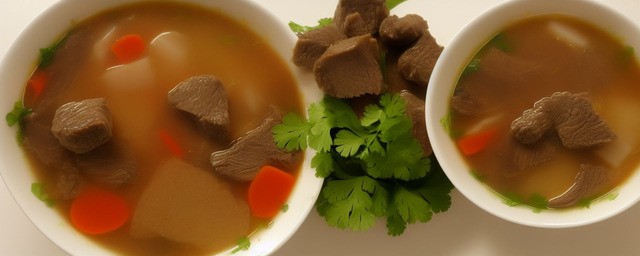 内蒙古的羊杂汤的做法
