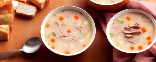 家常肉片汤的做法