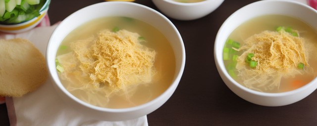 鸡蛋丝汤的做法