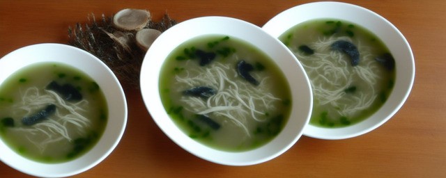 紫菜菌汤的做法