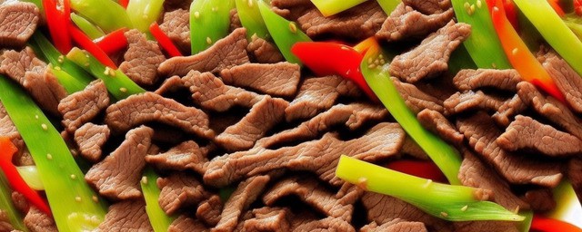 小炒牛肉片的做法