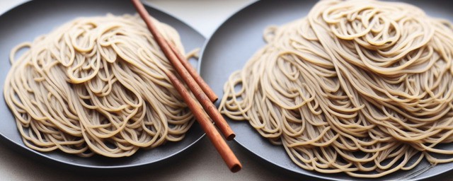 荞面面条的做法