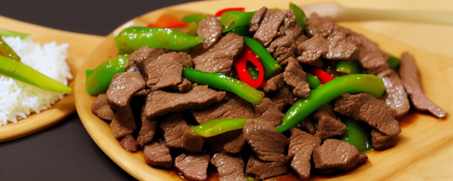 黑椒炒牛肉的做法