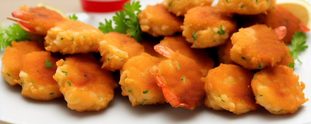 油炸虾饼的做法