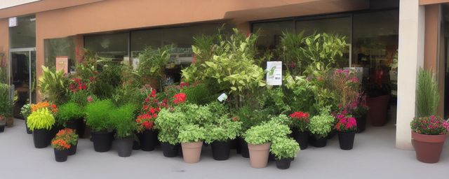 店门口外摆放什么植物最旺