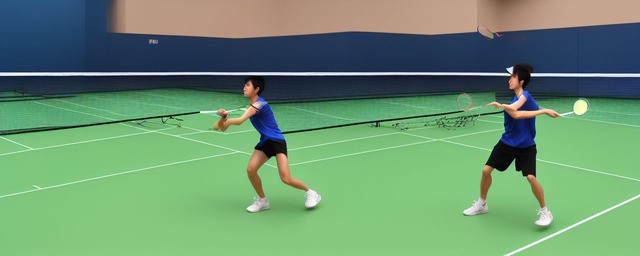 羽毛球发球方式