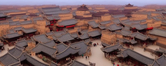山西平遥古城旅游景点