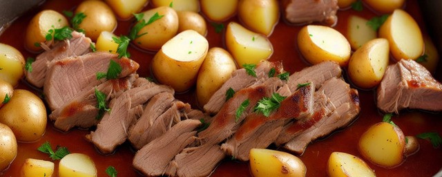 土豆红烧肉做法