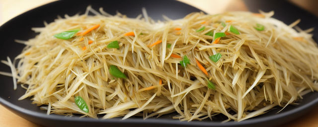 干豆腐炒豆芽的做法