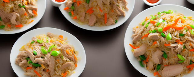 肉丝炒饭的做法