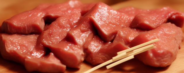 牙签肉的简单做法